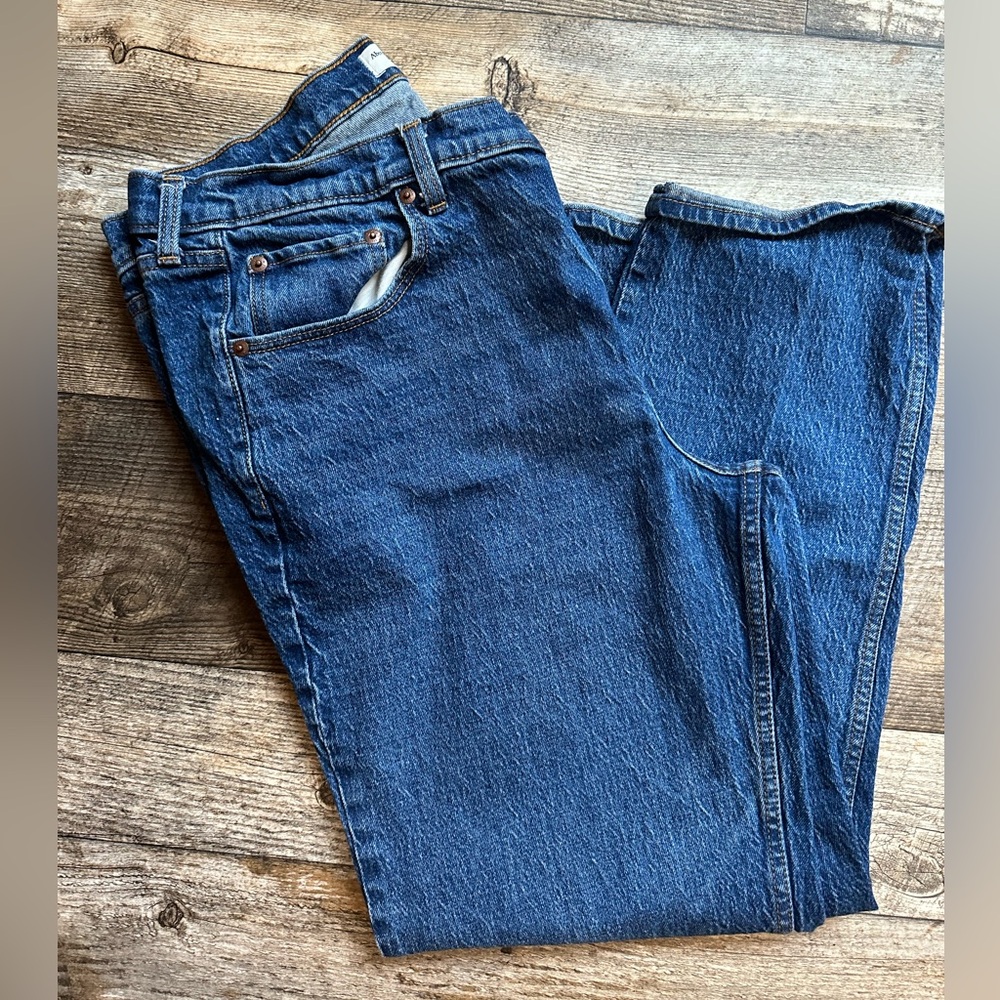 Abercrombie Mid Rise Straight Jean